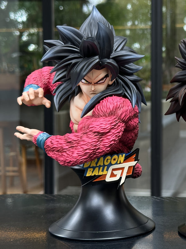 Dragon Ball Super Saiyan 4 Goku Vegeta Bust GK Statue - Ru Yun Studio [Pre-Order]