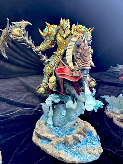 World of Warcraft Knights of the Ebon Blade #2 Dreadwyrm Battleplate GK Statue - Four Horsemen Studio [In-Stock]