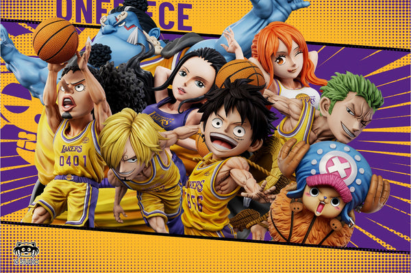 One Piece Purple Gold Dream Team #8 Jinbe WCF GK Statue - YZ Studio [In-Stock]