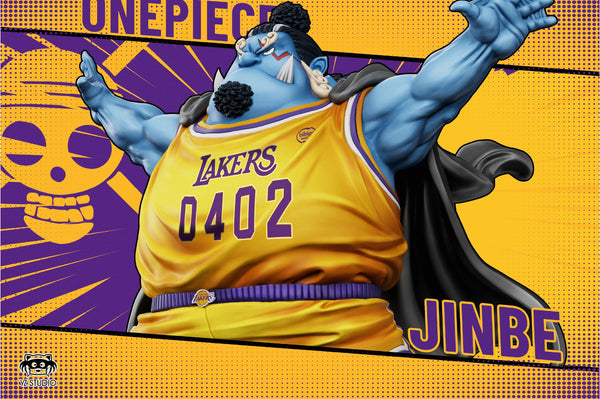 One Piece Purple Gold Dream Team #8 Jinbe WCF GK Statue - YZ Studio [In-Stock]