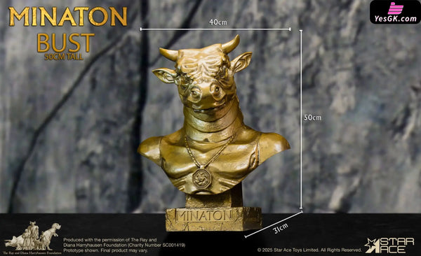 50cm Minotaur Bust SA7006 (Licensed) Statue - STAR ACE Toys Studio [Pre-Order] Others