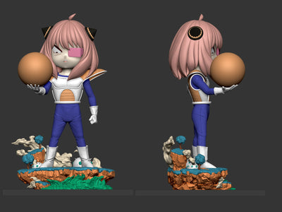 Spy x Family #1 Anya Cosplay Dragon Ball GK Statue - Tsu Studio [In-Stock]