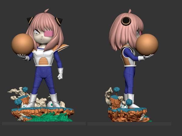 Spy x Family #1 Anya Cosplay Dragon Ball GK Statue - Tsu Studio [In-Stock]
