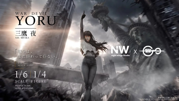 Chainsaw Man War Devil Asa Mitaka Statue - Night Wing Studio x HeRa Studio