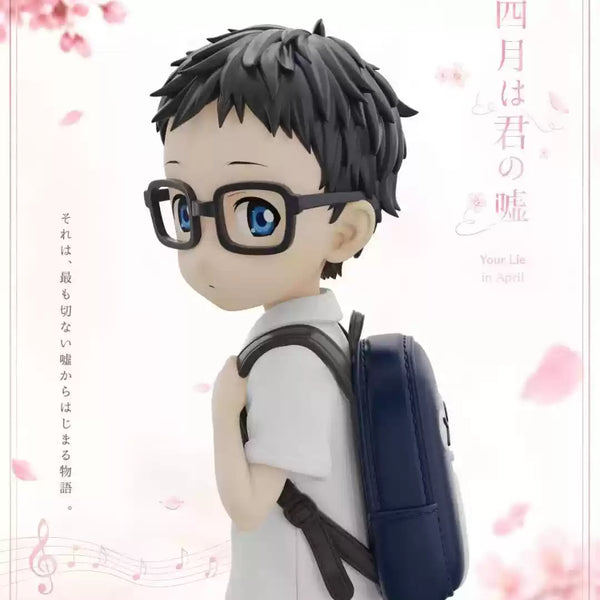 Kaori Miyazono & Arima Kousei Childhood Statue - Night Wing Studio x HeRa Studio