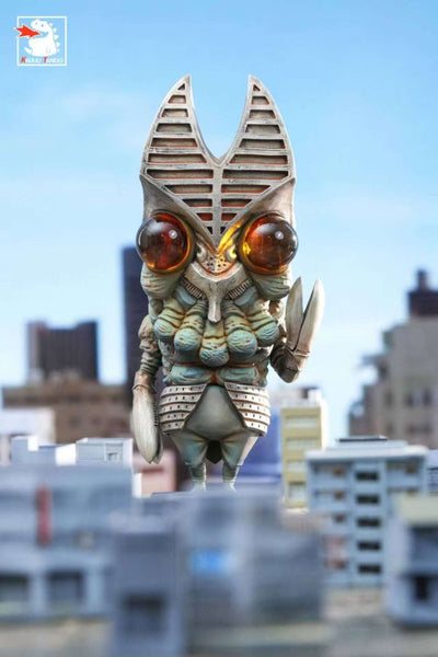 Ultraman Goodbye Childhood #1 Hello Little Monster Alien Baltan & Zetton & Alien Metron GK Statue - KAIJUU TANDO Studio [In-Stock]