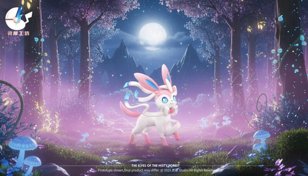 Pokémon Pokedex 1/20 #6 Sylveon 1/20 GK Statue - Ling Xi Gong Fang Studio [Pre-Order]