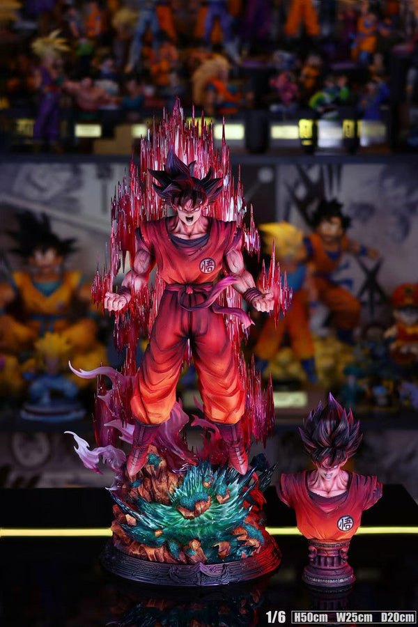 Dragon Ball Kaio-ken Goku 1/6 Scale GK Statue - YUN QI Studio [Pre-Order]