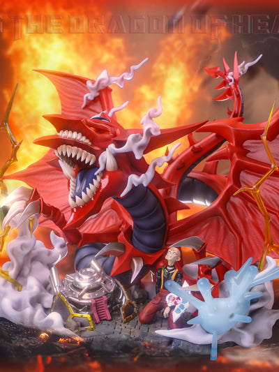 Yu-Gi-Oh! The Three Phantom Gods Series #2 Slifer the Sky Dragon & Silent Doll 1/4 GK Statue - Divine Officer Studio [In-Stock]