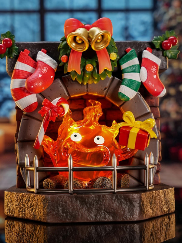 Howl's Moving Castle Christmas Calcifer 1/6 GK Statue - Long Miao Studio [In-Stock]