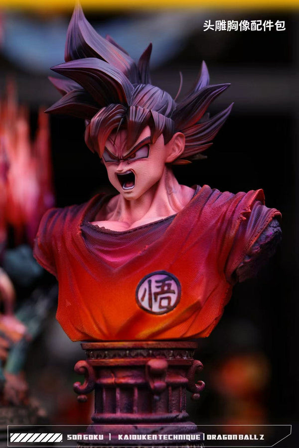 Dragon Ball Kaio-ken Goku 1/6 Scale GK Statue - YUN QI Studio [Pre-Order]