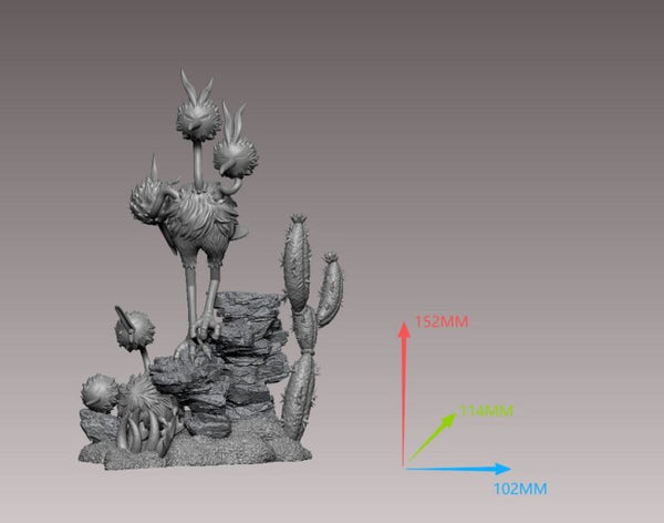 Pokémon Dodrio Ecological Evolution Group 1/20 GK Statue - Dewon Studio [Pre-Order]