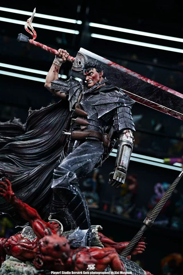 Berserk Battle Series GUTS AND THE BERSERKER ARMOUR GK Statue - Player 1 Studio [Pre-Order]