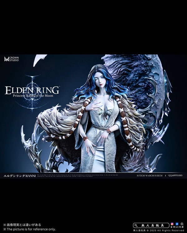 Elden Ring Moonlight Princess Ranni 1/4 GK Statue - Crown Studio [In-Stock]