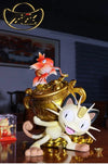 Pokémon Lucky Cat and Koi GK Statue - Yuan Bao Studio [Pre-Order]