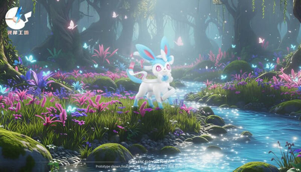 Pokémon Pokedex 1/20 #6 Sylveon 1/20 GK Statue - Ling Xi Gong Fang Studio [Pre-Order]