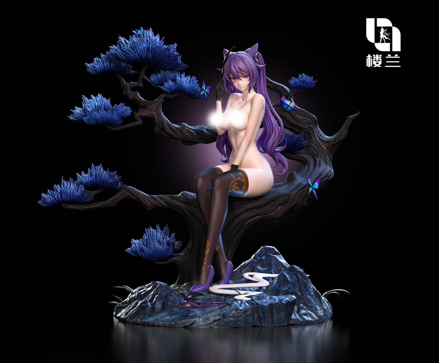 Genshin Impact Keqing B version Resin Statue - Lou Lan Studio [Pre-Order]