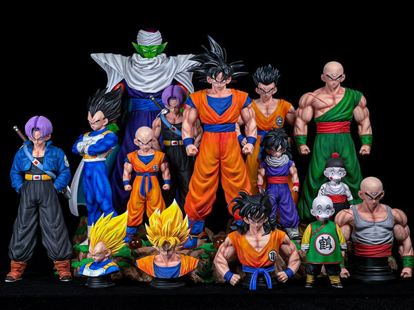 Dragon Ball Z Fighters 9 Person Team GK Statue - KD Collectibles Studio [In-Stock]