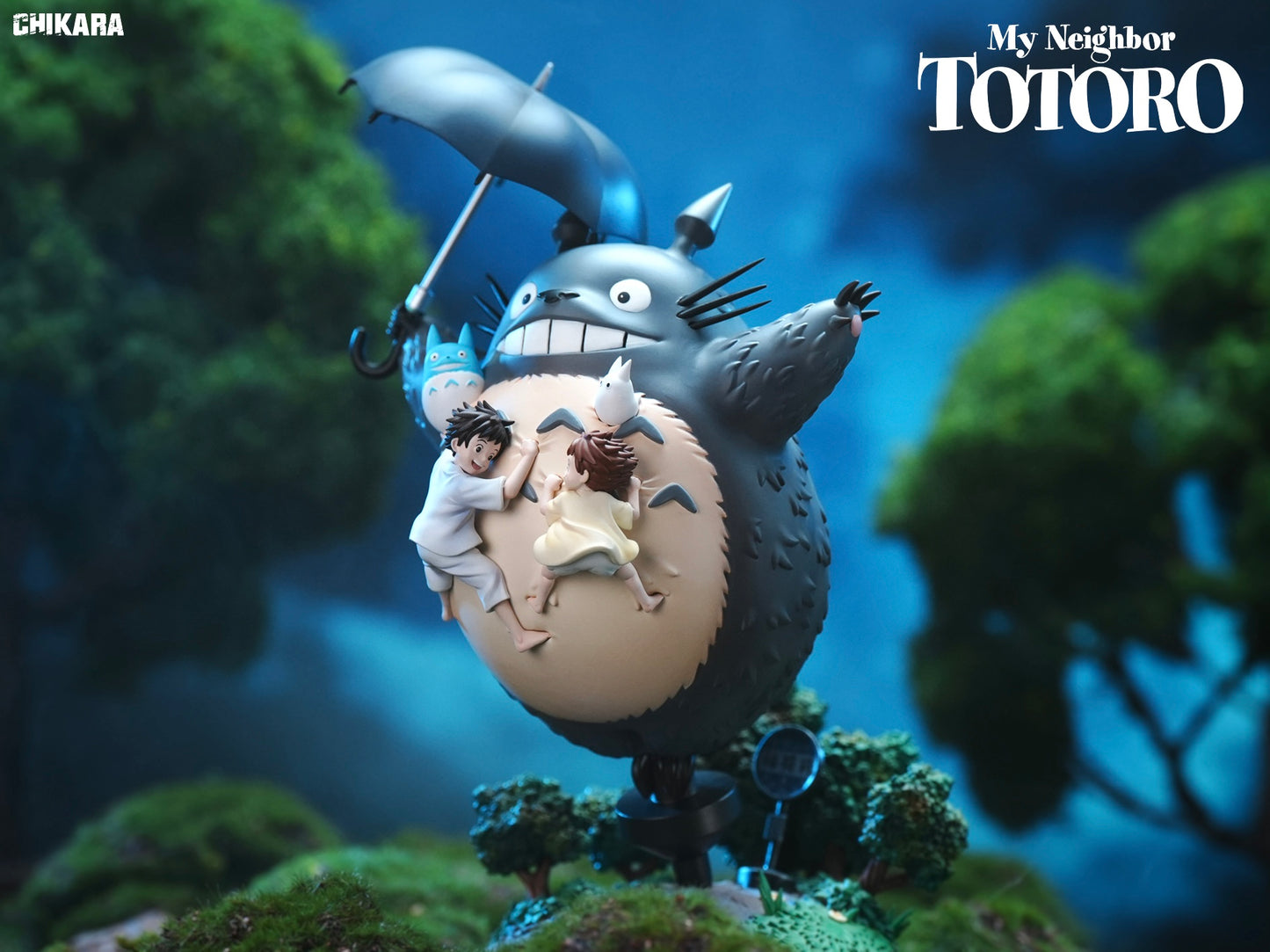 My Neighbor Totoro Studio Ghibli Desk Series Totoro Resin Statue - CHIKARA Studio [Pre-Order]
