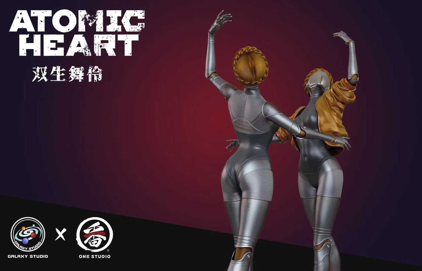 Atomic Heart Twin Girl Robot Resin Statue - GALAXY Studio [Pre-Order]