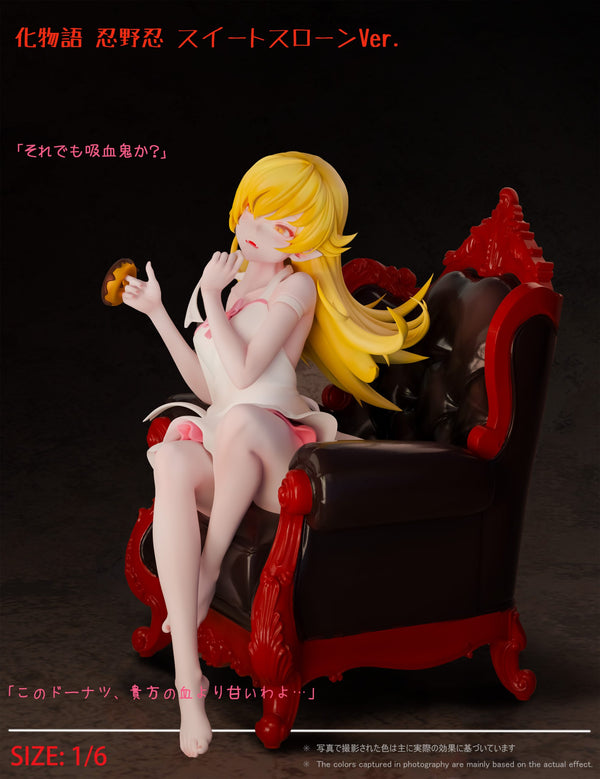 Bakemonogatari Shinobu Oshino Sweet Throne GK Statue - Monster Studio [Pre-Order]