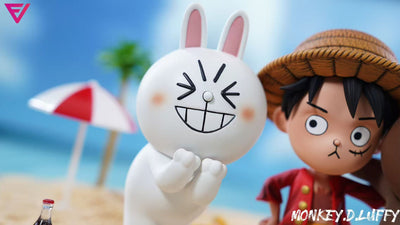 One Piece Q version Luffy & Brown & Cony Peripheral - EVE Studio [Pre-Order]