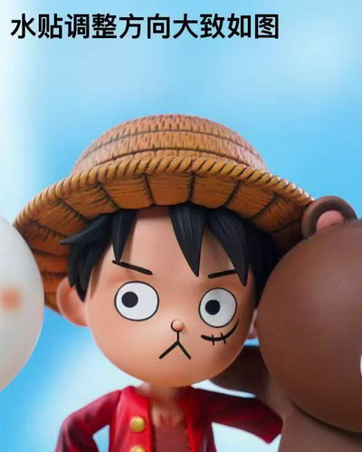 One Piece Q version Luffy & Brown & Cony Peripheral - EVE Studio [Pre-Order]