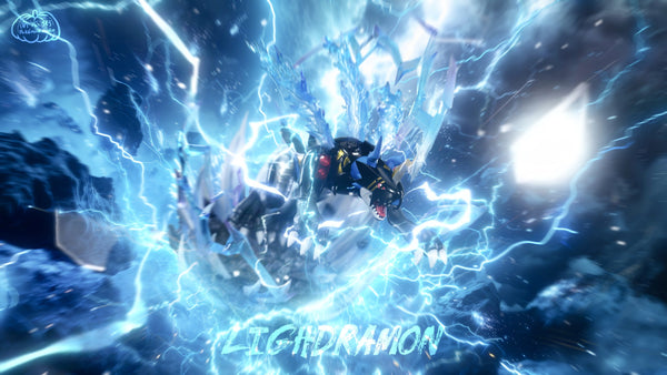 Digimon Roar of the Thunderclap Lighdramon GK Statue - Nan Gua Zhou Studio [Pre-Order]