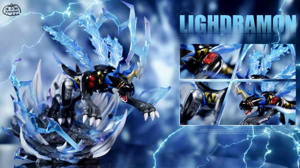Digimon Roar of the Thunderclap Lighdramon GK Statue - Nan Gua Zhou Studio [Pre-Order]