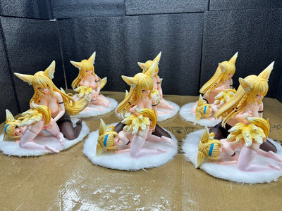 Arknights Suzuran & Vulpisfoglia Mother and Daughter GK Statue - SHNINIG STAR Studio & Arctic Wolf Studio [In-Stock]