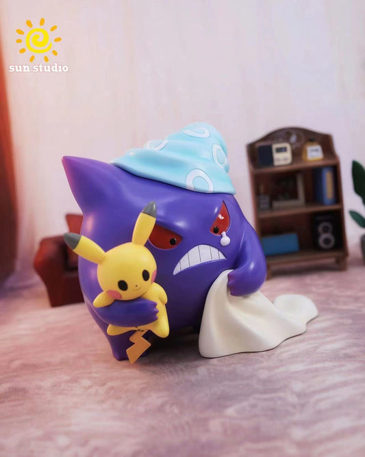 Pokemon Wake Up Angry Gengar Statue - Sun Studio [Pre-Order]