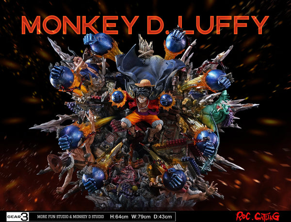 One Piece Gear 3 Luffy GK Statue - More Fun Studio & Monkey D. Studio [Pre-Order]