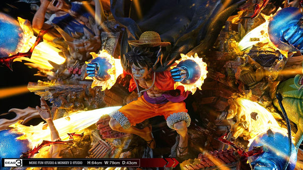 One Piece Gear 3 Luffy GK Statue - More Fun Studio & Monkey D. Studio [Pre-Order]