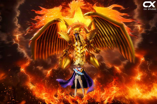 Yu-Gi-Oh! The Three Phantom Gods #2 The Winged Dragon of Ra & Marik Ishtar 1/6 GK Statue - CX Studio [Pre-Order]