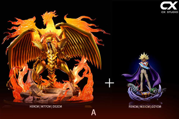 Yu-Gi-Oh! The Three Phantom Gods #2 The Winged Dragon of Ra & Marik Ishtar 1/6 GK Statue - CX Studio [Pre-Order]