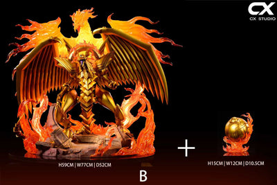 Yu-Gi-Oh! The Three Phantom Gods #2 The Winged Dragon of Ra & Marik Ishtar 1/6 GK Statue - CX Studio [Pre-Order]