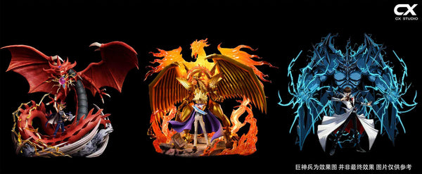 Yu-Gi-Oh! The Three Phantom Gods #2 The Winged Dragon of Ra & Marik Ishtar 1/6 GK Statue - CX Studio [Pre-Order]