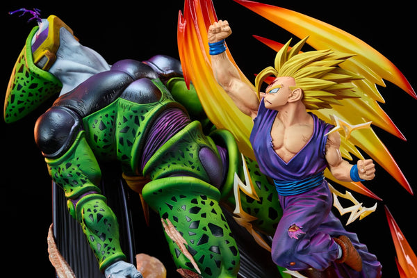 Dragon Ball Gohan VS Cell 1/4 GK Statue - KD Collectibles Studio [In-Stock]