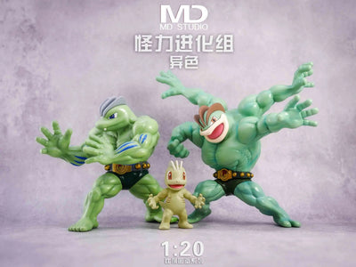 Pokémon Machamp Evolution Set 1/20 GK Statue - MD Studio [Pre-Order]