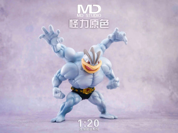 Pokémon Machamp Evolution Set 1/20 GK Statue - MD Studio [Pre-Order]