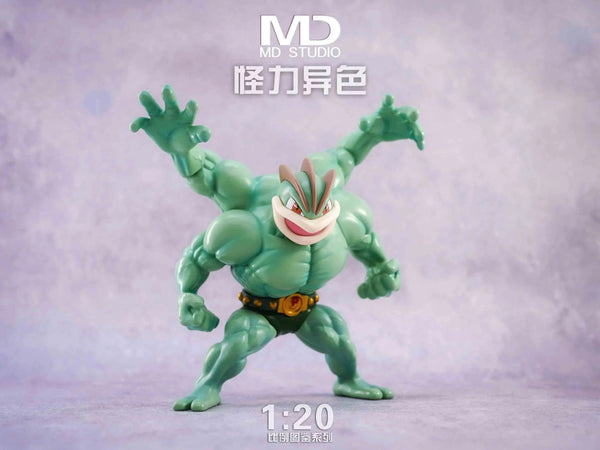 Pokémon Machamp Evolution Set 1/20 GK Statue - MD Studio [Pre-Order]