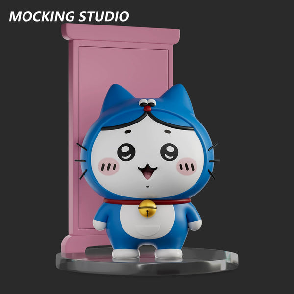 Chiikawa Hachiware Cosplay Doraemon GK Statue - Zhu Yi Wan Jia Studio & MOCKING Studio [Pre-Order]