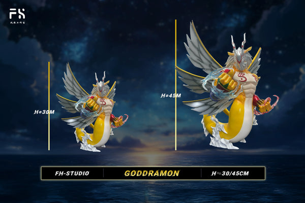 Digimon Goddramon 1/4 GK Statue - FH Studio [Pre-Order]