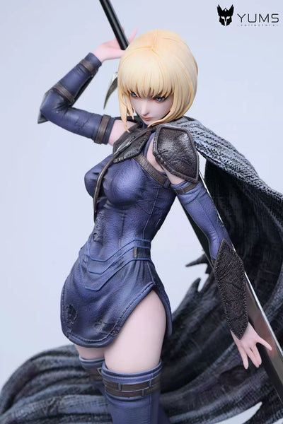 Claymore Twin Goddesses Teresa & Clare 1/4 GK Statue - YUMS-Collectors Studio [In-Stock]