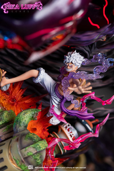 One Piece Gum-Gum Rocket Nika Luffy GK Statue - Seven Studio [In-Stock]