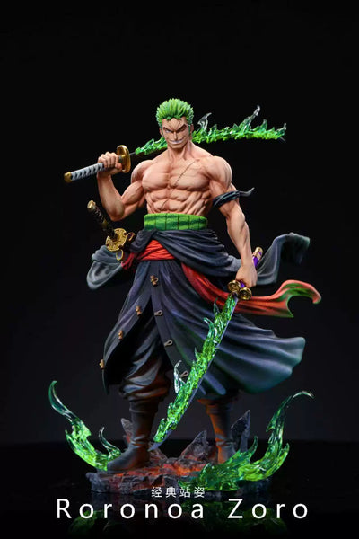 One Piece Zoro with a Sword pop GK Statue - HX Studio & SY Studio [Pre-Order]
