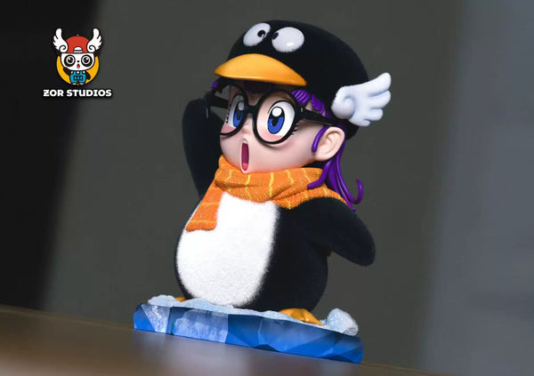Dr. Slump Flocking Series Penguin Arale GK Statue - ZOR Studio [Pre-Order]