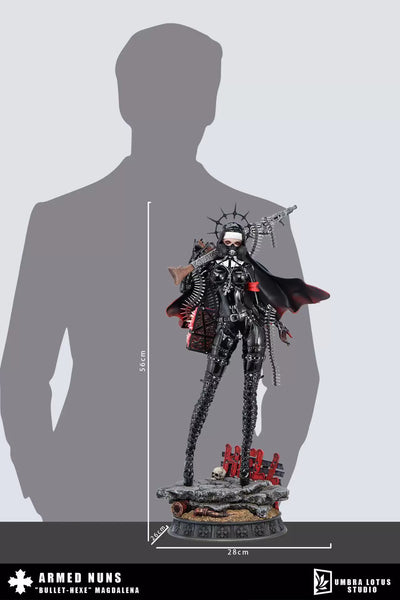Armed Nun Series #1 Bullet-hexe Magdalena 1/4 Licensed Statue - UMBAR LOTUS Studio [Pre-Order]