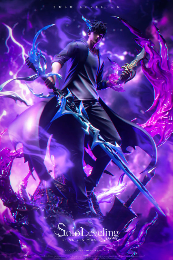 Solo Leveling Shadow Monarch Sung Jin Woo Awakening Form GK Statue - BBA Studio [Pre-Order]