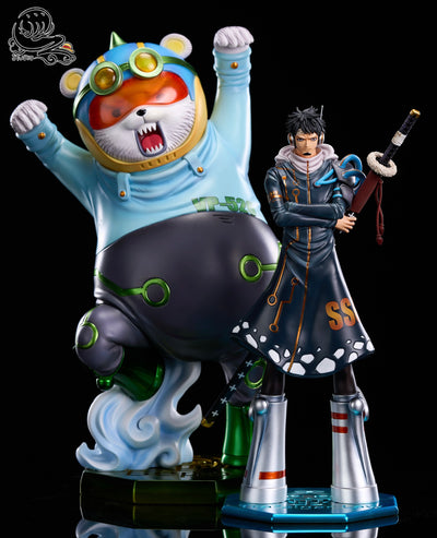 One Piece Future Fantasy Series #2 Egghead Law & Bepo pop GK Statue - RZ Studio [In-Stock]